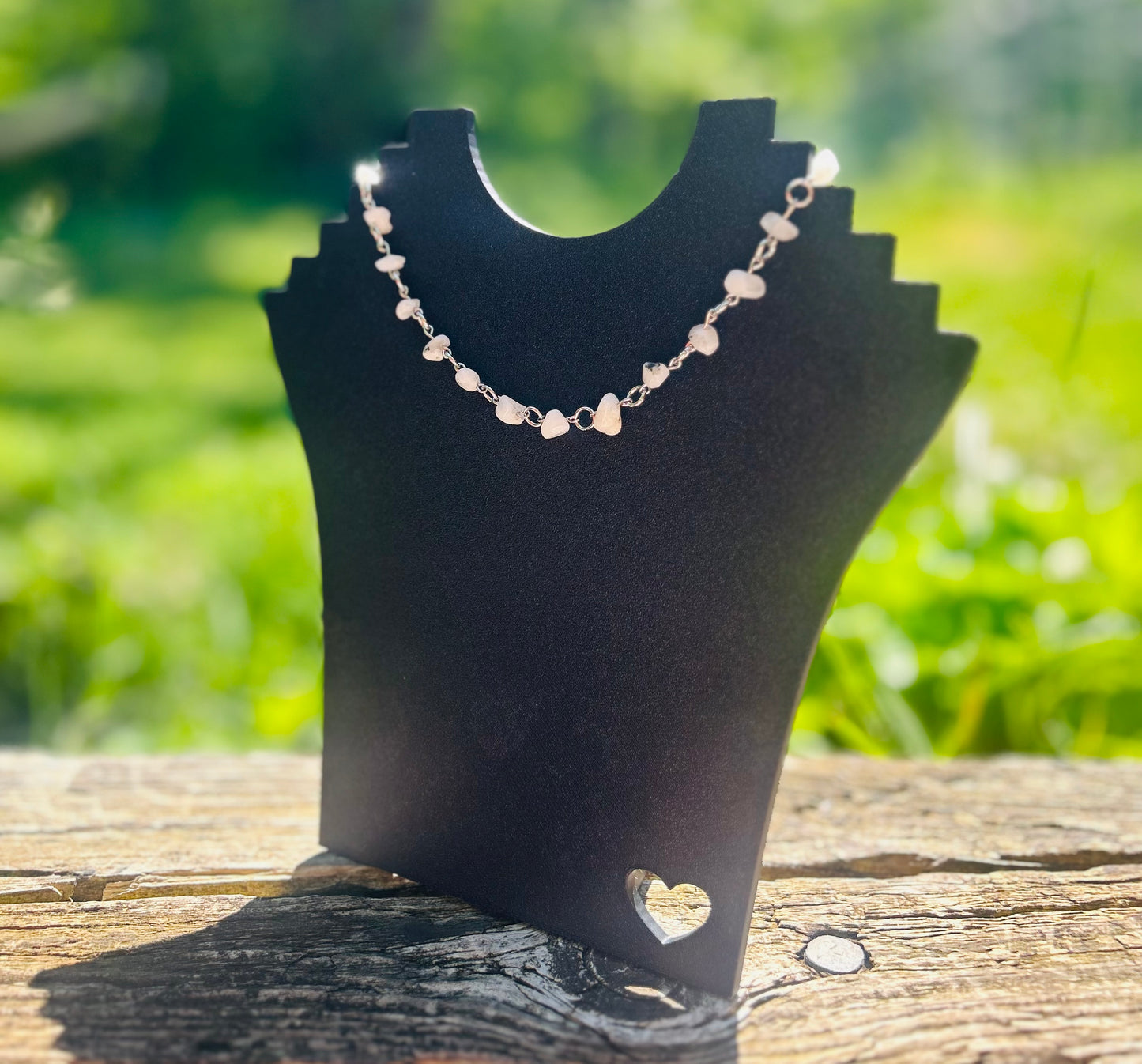 Silver Rainbow Moonstone Necklace!!!