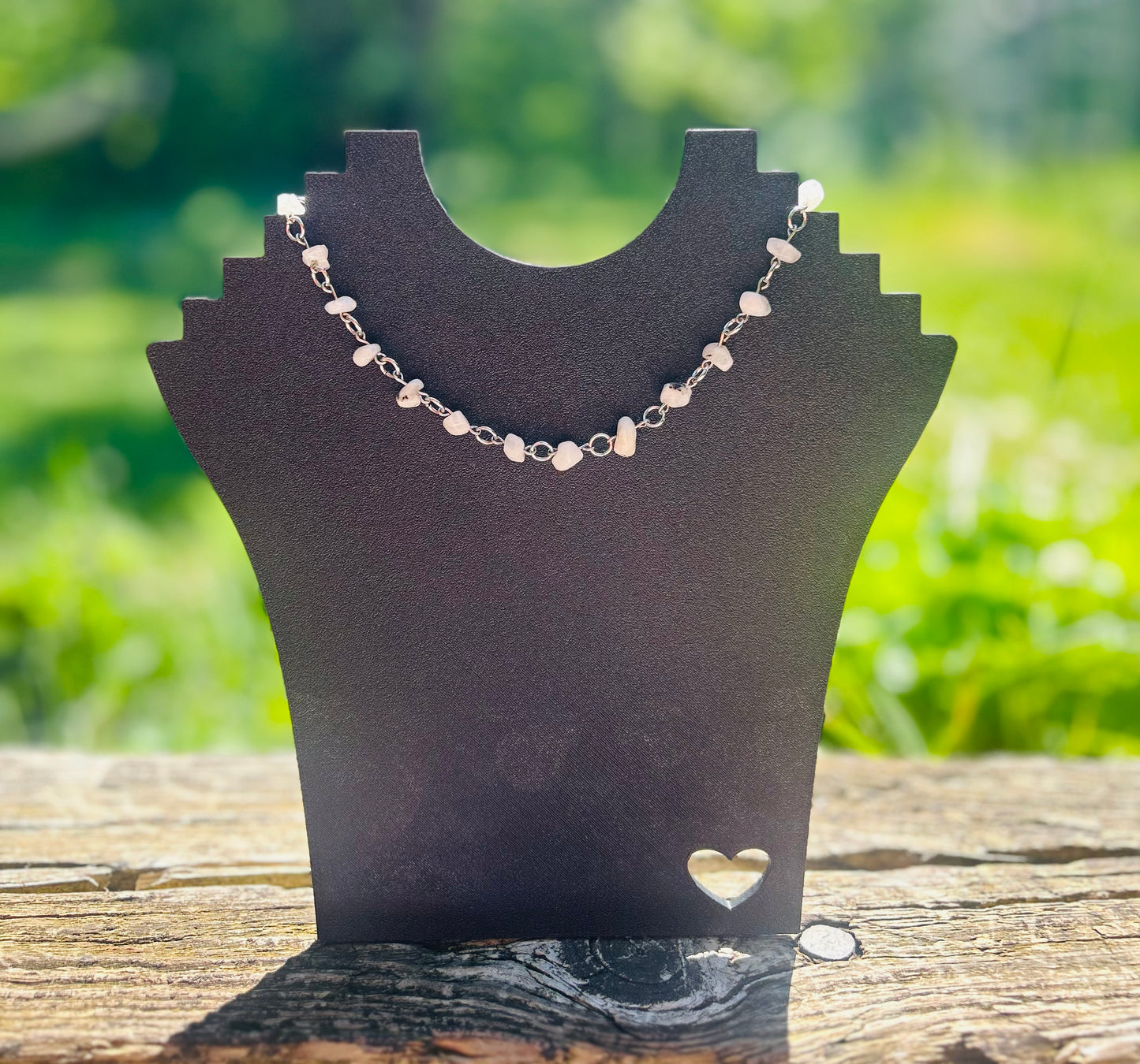 Silver Rainbow Moonstone Necklace!!!