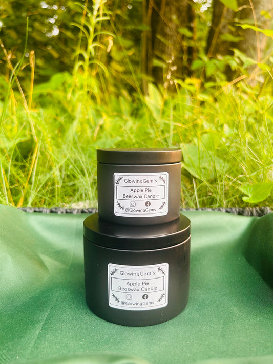 Hand-Poured Apple Pie Beeswax Candles! (4oz-8oz)