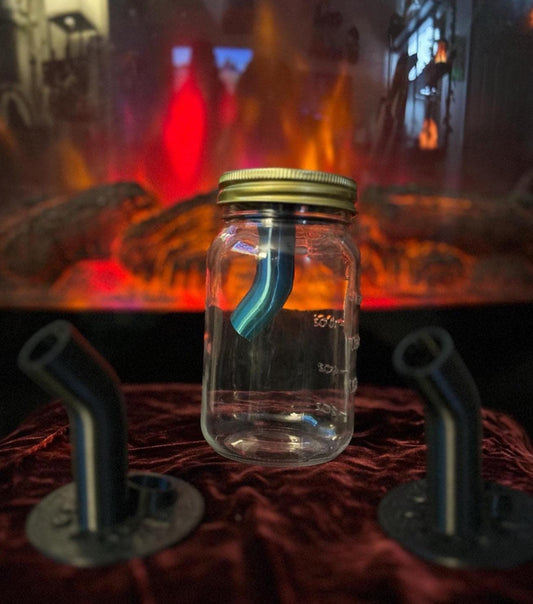 3d-Printed Mason Jar Bong!!!